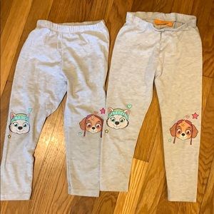 Paw patrol leggings. Good used condition.